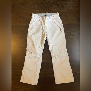 North Face Freedom ski pants WHITE - Girls size Large (14/16)